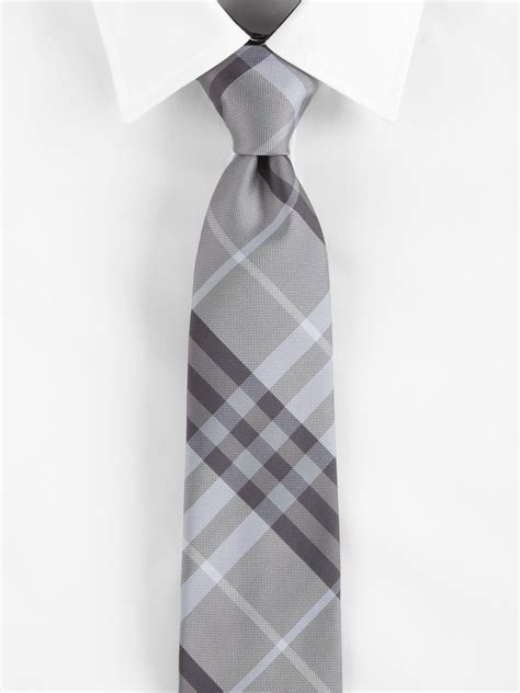 burberry grey tie|burberry ties outlet.